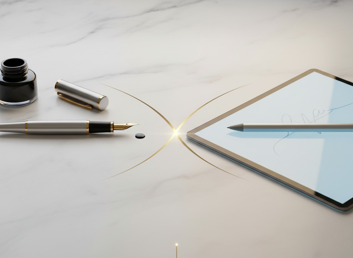 「書く」という行為をミニマルに：高級万年筆とデジタルペンを比較し、最高の1本を選ぶ視点